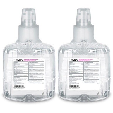 Gojo&amp;reg; LTX-12 Dispenser Plum Antibacterial Hand Soap - Plum ScentFor - 40.6 fl oz (1200 mL) - Pump Bottle Dispenser - Kill Germs - Hand, Skin - Moisturizing - Antibacterial - Bio-based, Durable - 2