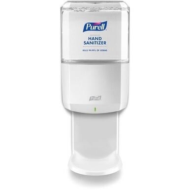 PURELL&amp;reg; ES6 Hand Sanitizer Dispenser - Automatic - 1.27 quart Capacity - Support 4 x C Battery - Locking Mechanism, Durable, Wall Mountable - White - 1Each