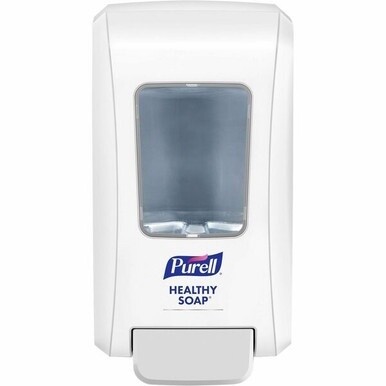 PURELL&amp;reg; FMX-20 Foam Soap Dispenser - Manual - 2.11 quart Capacity - Site Window, Locking Mechanism, Durable, Wall Mountable, Rugged - White - 6 / Carton