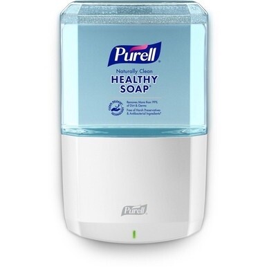 PURELL&amp;reg; ES8 Soap Dispenser - Automatic - 1.27 quart Capacity - Touch-free, Refillable, Wall Mountable - White - 1Each
