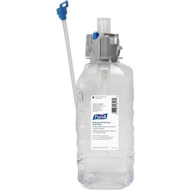 PURELL&amp;reg; 1500mL Refill Fresh Scent Foam Soap - Fresh ScentFor - 50.7 fl oz (1500 mL) - Kill Germs - Hand - Clear - Dye-free, Paraben-free, Phthalate-free, Hygienic, Bio-based - 1 Each