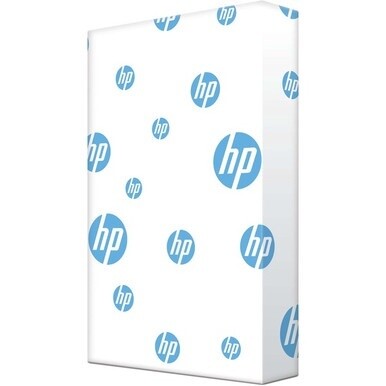 HP Papers Office20 Paper - White - 92 Brightness - Legal - 8 1/2" x 14" - 20 lb Basis Weight - 500 / Ream - Smear Resistant, Quick Drying - White