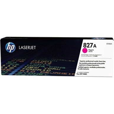 HP 827A (CF303A) Original Standard Yield Laser Toner Cartridge - Single Pack - Magenta - 1 Each - 32000 Pages
