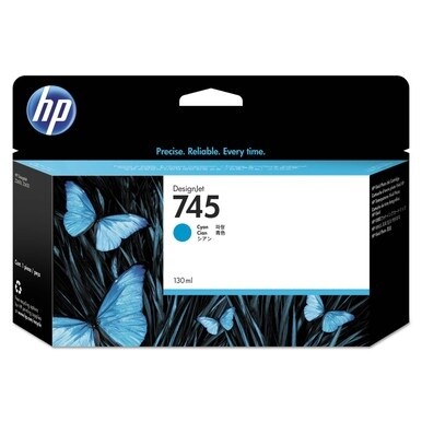 HP 745, (F9J97A) Cyan Original Ink Cartridge