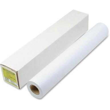 HP Matte Coated Paper - 89 Brightness - 35 63/64&quot; x 149 15/16 ft - Matte - 1 / Roll - White