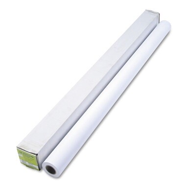 DesignJet Large Format Paper for Inkjet Prints, 60&quot; x 100 ft, Coated White
