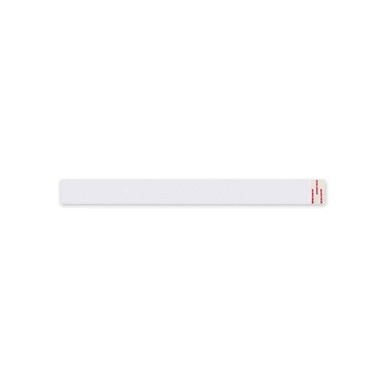 Peel and Seal Tamper Evident Food Container Bands, 1.5&quot; x 24&quot;, White, Paper, 2,500/Carton