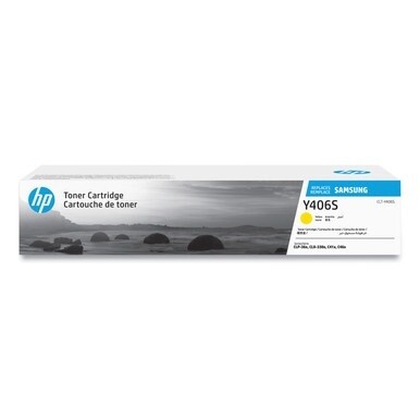 SU466A (CLT-Y406S) Toner, 1,000 Page-Yield, Yellow