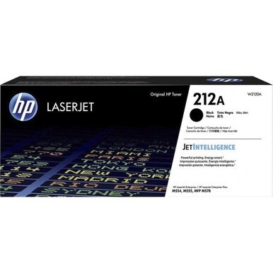 HP 212A Original Standard Yield Laser Toner Cartridge - Black - 1 Each - 5500 Pages