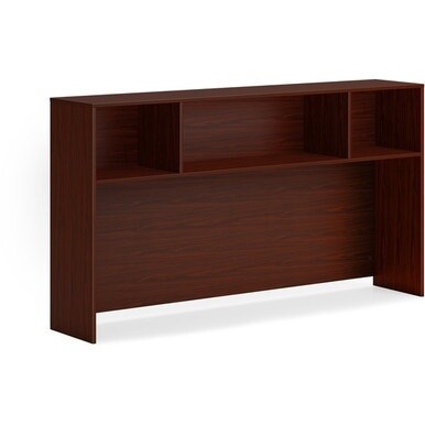 HON Mod HLPLDH72 Hutch - 72&quot; x 14&quot;39.8&quot; - Finish: Traditional Mahogany