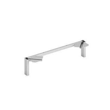 HON Mod HLPLSL30 Credenza Support Leg - 30&quot; x 7&quot; - Finish: Silver