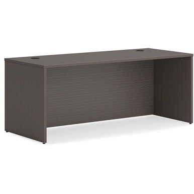HON Mod HLPLDS7230 Desk Shell - 72&quot; x 30&quot;29&quot; - Finish: Slate Teak