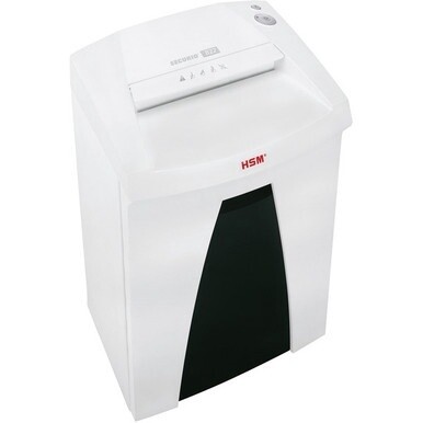 HSM SECURIO B22 - 1/4&quot; - Continuous Shredder - Particle Cut - 19 Per Pass - for shredding Paper, Paper Clip, Staples, CD, DVD, Credit Card - 0.250&quot; Shred Size - P-2/O-2/T-2/E-2 - 9.45&quot; Throat - 8.70 g