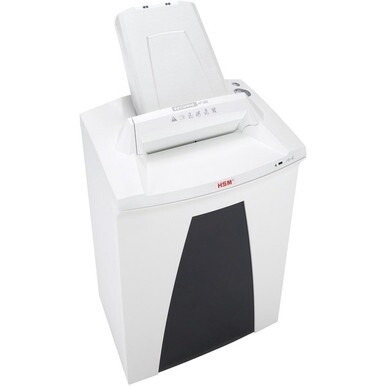 HSM SECURIO AF500 - 1/16&quot; x 5/8&quot; - Continuous Shredder - Particle Cut - 11 Per Pass - for shredding Staples, Paper, Paper Clip, Credit Card - 0.188&quot; x 1.250&quot; Shred Size - P-5/T-5/E-4/F-2 - 9.45&quot; Throa