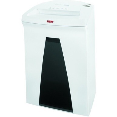 HSM SECURIO B24 - 1/32&quot; x 3/16&quot; + External Autom. Oiler - Continuous Shredder - Particle Cut - 4 Per Pass - for shredding Paper - 0.031&quot; x 0.188&quot; Shred Size - P-7/F-3 - 9.45&quot; Throat - 9.20 gal Wastebi