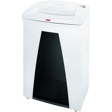 HSM SECURIO B32 - 1/4&quot; - Continuous Shredder - Strip Cut - 27 Per Pass - for shredding Paper, Paper Clip, Staples, Credit Card, CD, DVD - 0.250&quot; Shred Size - P-2/O-2/T-2/E-2 - 12.20&quot; Throat - 21.70 ga