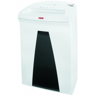 HSM SECURIO B24 - 1/16&quot; x 5/8&quot; - Continuous Shredder - Particle Cut - 11 Per Pass - for shredding Paper, Paper Clip, Staples, Credit Card, CD, DVD - 0.063&quot; x 0.625&quot; Shred Size - P-5/T-5/E-4/F-2 - 9.45