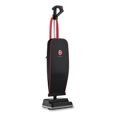 Task Vac Soft Bag Lightweight Upright, 12√É¬¢√¢‚Äö¬¨√Ç¬ù Cleaning Path, Black