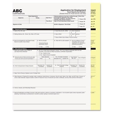 Digital Carbonless Paper, 2-Part, 8.5 x 11, White/Canary, 1,250/Carton
