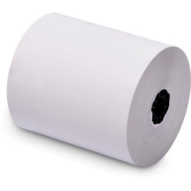 ICONEX 3-1/8&quot; Thermal POS Receipt Paper Roll - 3 1/8&quot; x 273 ft - 50 / Carton - White