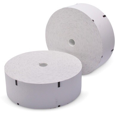 ICONEX 2500&#39; Thermal ATM Receipt Roll - 3 1/8&quot; x 2500 ft - 4 / Carton - White