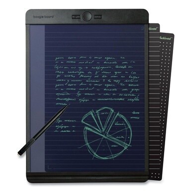 Blackboard Original Reusable Writing Tablet, 8.5&quot; x 11&quot; LCD Screen, 10.5&quot; x 1&quot; x 13.8&quot;, Black