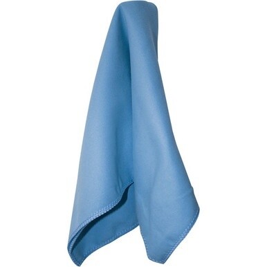 Impact Blue Microfiber Cleaning Cloth - 16&quot; Length x 16&quot; Width - 12 / Bag - 18 / Carton - Blue