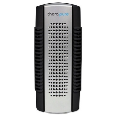 Mini Plug-In Collection Blade Air Purifier, One Speed, Black/Silver