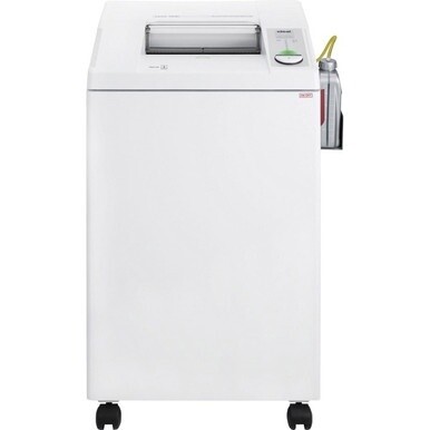 ideal. 2604 Super Micro-cut P-7 Shredder - Continuous Shredder - Super Micro Cut - 8 Per Pass - for shredding Paper - 0.062&quot; x 0.031&quot; Shred Size - P-7 - 28 ft/min - 10.25&quot; Throat - 26 gal Wastebin Cap