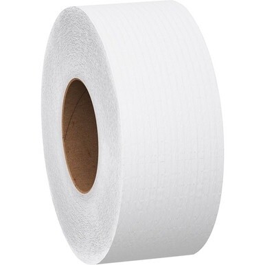 Scott Essential Extra Soft JRT Bathroom Tissue - 3.55&quot; x 750 ft - White - For Bathroom - 12 / Carton