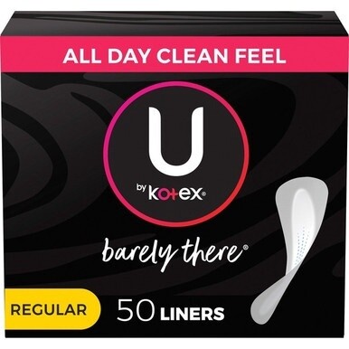 U by Kotex Barely There Panty Liner - 1 Each - Individually Wrapped