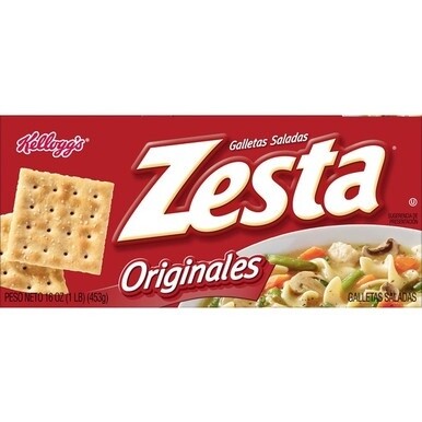 Kellogg&#39;s Zesta Saltine Crackers - Original - 16 oz - 1 Box