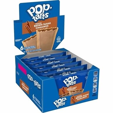 Pop-Tarts&amp;reg Frosted Brown Sugar Cinnamon - Cinnamon, Brown Sugar, Frosted Brown Sugar Cinnamon - 1 - 1.27 lb - 12 / Box