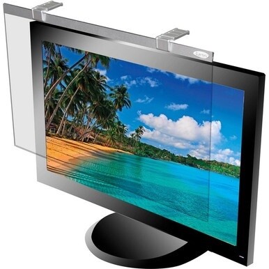 Kantek LCD Protective Filter Silver - For 20" Widescreen Monitor - Scratch Resistant - Anti-glare - 1 Pack