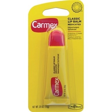 Carmex Medicated Classic Lip Balm - Cream - 0.35 fl oz - Tube - Applicable on Lip - Moisturising - 6 / Box