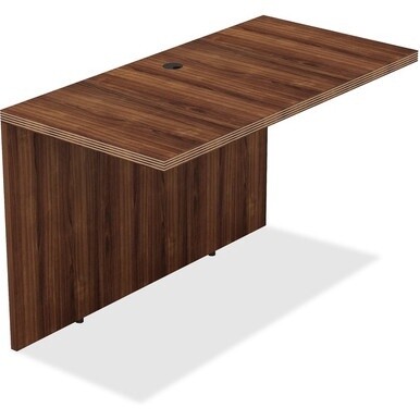 Lorell Chateau Series Bridge - 24.8&quot; x 48&quot;29.5&quot; , 1.5&quot; Top - Reeded Edge