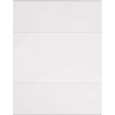 Lorell Acrylic Cubicle Frame - 1 Each - 8.50" Holding Width x 11" Holding Height - Rectangular Shape - Wall Mountable - Acrylic - Wall, File Cabinet, Locker, Cubicle - Clear