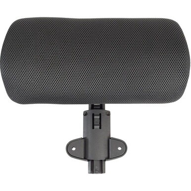 Lorell 86000 Series Executive Chair Headrest - Black - 1 Each