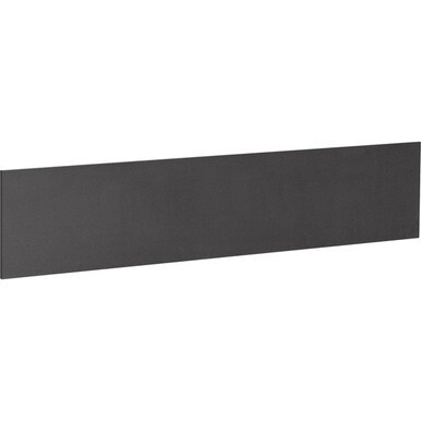 Lorell Essentials Series Hutch Tackboards - 16.50&quot; Height x 63.88&quot; Width x 0.50&quot; Depth - Black Fabric Surface - Laminated - 1 Each