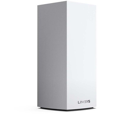 Linksys Velop MX5 Wi-Fi 6 IEEE 802.11ax Ethernet Wireless Router - 2.40 GHz ISM Band - 5 GHz UNII Band - 662.50 MB/s Wireless Speed - 4 x Network Port - 1 x Broadband Port - USB - Gigabit Ethernet - D