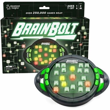 Learning Resources BrainBolt Memory Game - Theme/Subject: Learning - Skill Learning: Memory, Sequencing, Patterning, Visual - 7 Year &amp; Up - Multi