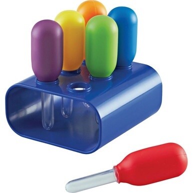 Learning Resources Jumbo Eyedroppers Set - Theme/Subject: Fun, Learning - Skill Learning: Science, Science Experiment, Cause &amp; Effect, Fine Motor - 3 Year &amp; Up