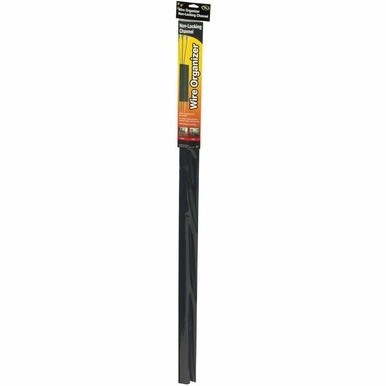 Master CordAway&amp;reg; Channel, Non-Locking - J Style, 2-3/8&quot; x 1-1/4&quot; x 48&quot; , Self-adhesive, 1/pack