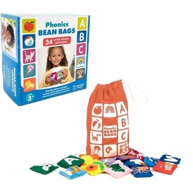 Learning Resources Phonics Bean Bag Set - Theme/Subject: Learning - Skill Learning: Letter Sound, Phonic - 3 Year &amp; Up - Multicolor