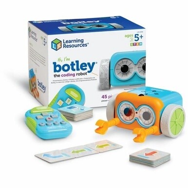 Learning Resources Botley the Coding Robot Activity Set - Theme/Subject: Learning - Skill Learning: STEM, Material Detection, Navigation, Coding, Critical Thinking, Problem Solving, Logic - 5 Year &amp; U
