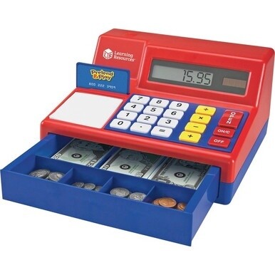 Pretend &amp; Play Pretend Calculator/Cash Register - Theme/Subject: Learning - Skill Learning: Imagination, Money, Mathematics - 3-8 Year
