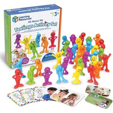 Learning Resources All About Me Feelings Activity Set - Theme/Subject: Fun - Skill Learning: Social Emotional Learning (SEL), Counting, Color, Pattern, Sorting, Matching - 36 Pieces - 3-7 Year - 1 Eac