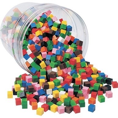 Learning Resources Centimeter Cubes Set - Theme/Subject: Learning - Skill Learning: Counting, Measurement, Patterning - 6 Year &amp; Up - 1000 Pieces