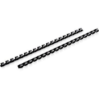 Mead CombBind Binding Spines - 0.37" Maximum Capacity - 55 x Sheet Capacity - For Letter 8 1/2" x 11" Sheet - Plastic - 125 / Box