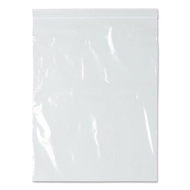Zippit Resealable Bags, 2 mil, 10&quot; x 13&quot;, Clear, 1,000/Carton